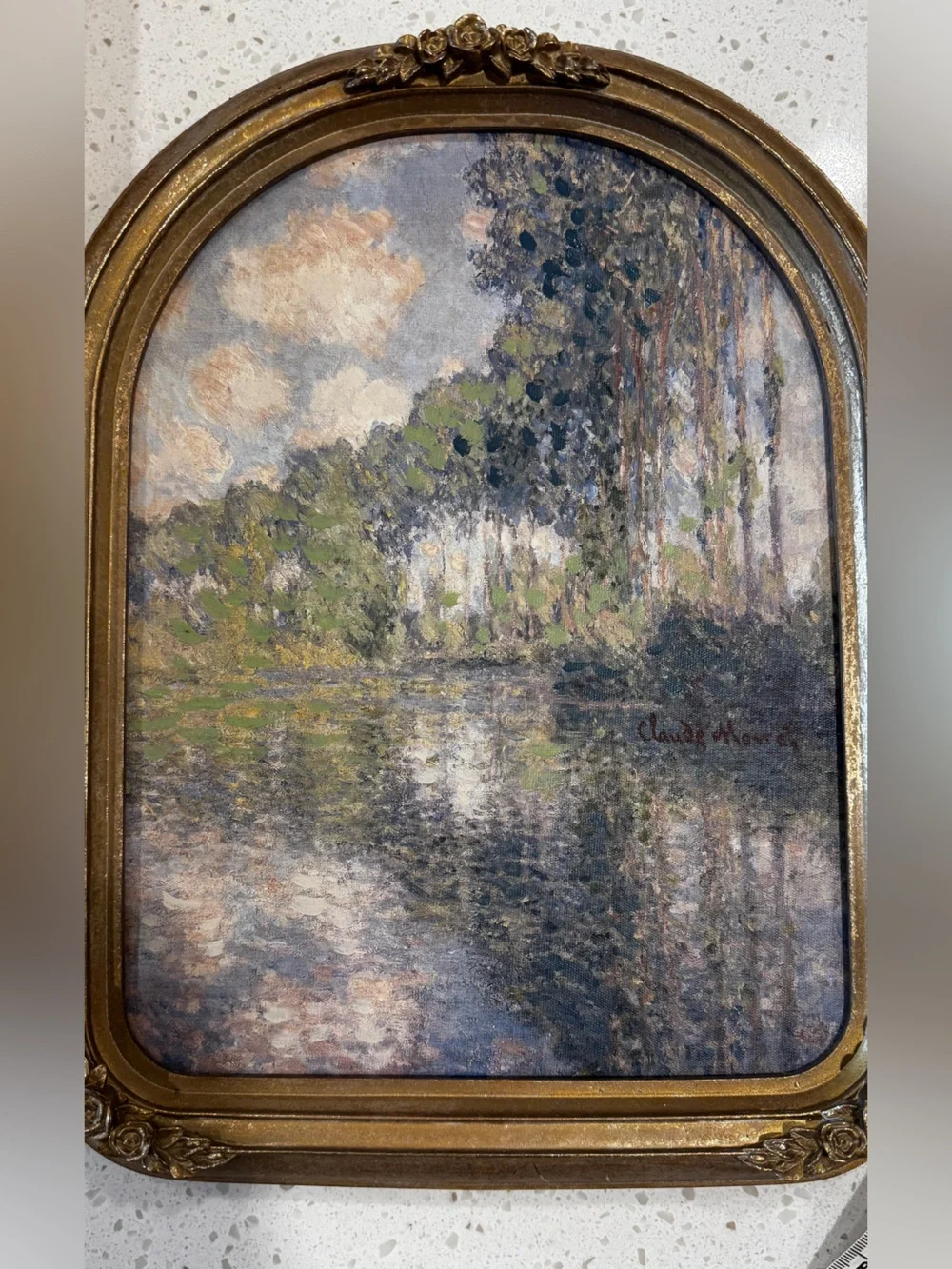 Collection of 3 impressionsist wall art frames